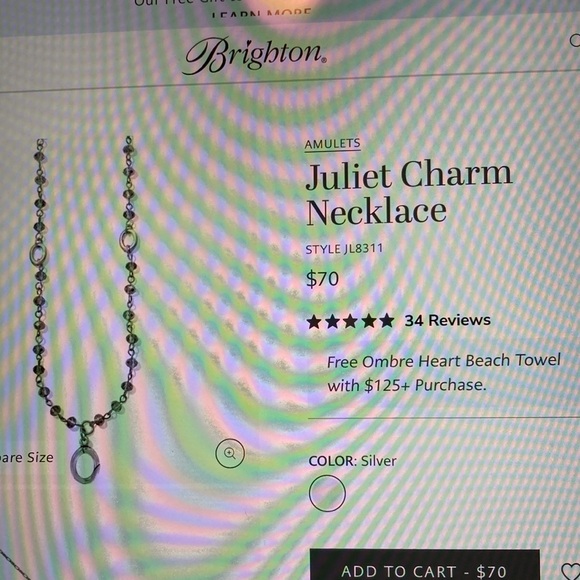 Brighton Juliet Charm Necklace - Picture 5 of 6